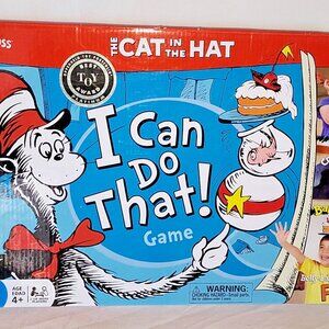 Dr. Seuss Cat in the Hat I Can Do That Game Best Toy Award complete Age 4+ ExCon